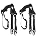 ACCMOR 2 Point Rifle Sling, 2 Pack Multi-Use Upgrade Version Two point Gun Sling with Length Adjuster for Hunting, Shooting
