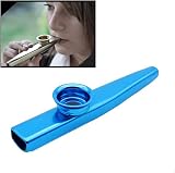 kuou 6Pcs Metal Kazoo Musical Instruments Multi Pack Set Kids Gift view 4