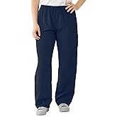 Medline PerforMAX Tall Elastic Waist Scrub Pants Navy