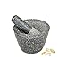 Avocat Granite Mortar And Pestle - Crush, Grind, Mix, and Powder