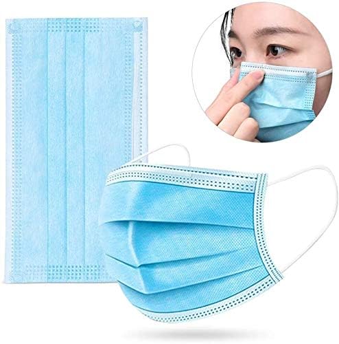 XUEBIN Face Masks Medical Virus Protection Disposable Medical Mask, Anti Coronavirus Medical Surgical Masks,Home Anti-Pollution Dust Protective Mask-3 Ply (Size : 10 pcs)