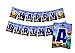 A2ZPlusmore Gaming Birthday Party Bunting Banner, Garland, Flag Pennants