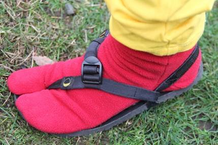 Polar Feet Adults' Tabi Socks Red L - Thumbnail 3