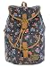 Loungefly x Marvel Captain America Floral Canvas Flap Backpack