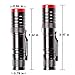 Black Light 365Nm UV Flashlight Blacklight Mini Handheld UV Led Flashlight Adjust Focus Perfect for Counterfeit Detection Document Verification Jade Inspection (AA Battery)