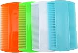 Siganorpy Airsun 4 Pack Flea Lice Comb Fine Tooth Double Sided view 4