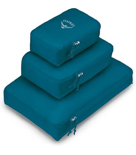 MLD ROLL TOP ULTRALIGHT PACKING CUBE BLU