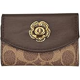 EnShine Tela Women's Slim Credit Card Cash Holder, Coin Pocket Leather Zipper Wallets Mini Pouch Birthday Christmas Gift Wallet