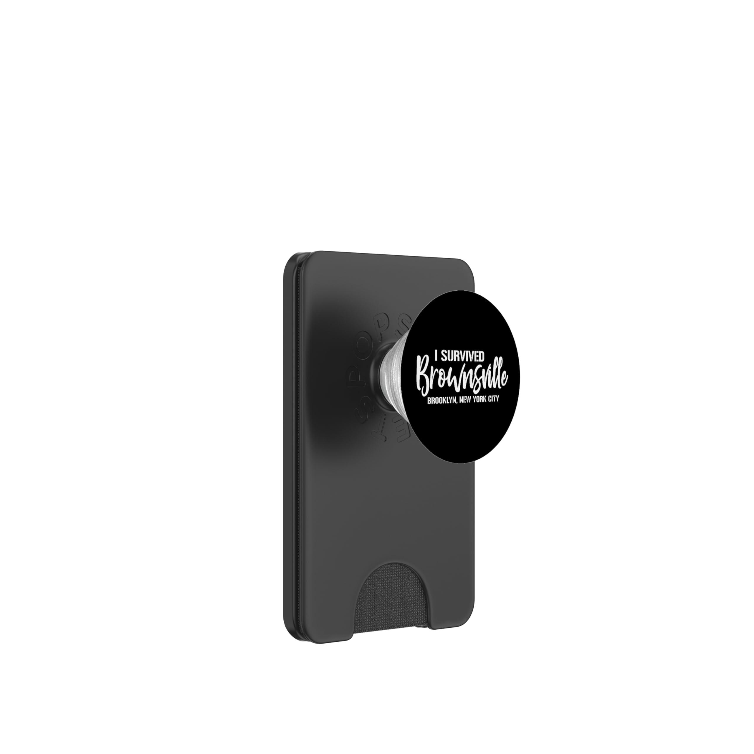 I Survived Brownsville Brooklyn New York City PopSockets PopWallet for MagSafe