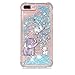 HMTECHUS iPhone 8 Plus case 7 Plus case 3D Cute Glitter Liquid Sparkle Floating Luxury Quicksand Shockproof?Protective Silicone Slim Cover iPhone 6S Plus / 6 Plus -Bilng Childlike Elephant YB