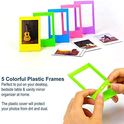 Fujifilm Instax Mini Instant Camera Film: 40 Shoots Total, (10 Sheets x 4) Includes 5 