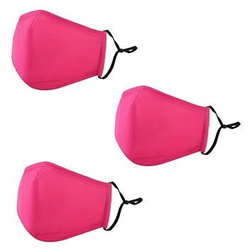 Download Free Amazon Com Zyezoo Washable Face Mask Cotton Mouth Protective Anti Dust Facial Cover Reusable Windproof Face Masks Support Adding Carbon Filter Pack Of 3 Beauty PSD Mockup Template