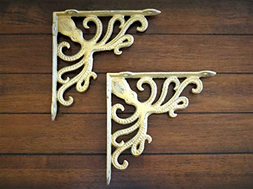 Amazon Com Shelf Brackets Nautical Design Antique Gold Or Pick