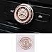 TopDall Bling Crystal Shiny Diamond Interior Multimedia Volume Audio knobs Accessory for Mercedes Benz