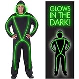 GlowMan Costumes Men's GlowMan Adult Costume