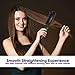 Moroccan Hit 1.75-Inch Titanium Ceramic Flat Iron Hair Straightener with Variable Temp and LCD Display