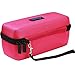 Hard Travel Case For Bose Mini II & Bose Soundlink Mini Bluetooth Portable Speaker - Carry Case for Speaker, Wall Charger, Charging Cradle & Silicone Cover, Pink, By Bluetech
