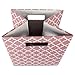 DII Hard Sided Collapsible Fabric Storage Container for Nursery, Offices, & Home Organization, (13x13x13