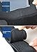 Ueasy Light Weight Adjustable Gym Sports Single Shoulder Brace Support Strap Wrap Belt Band Pad for Men and Women (Right Shoulder Support) (Right Shoulder Advanced)