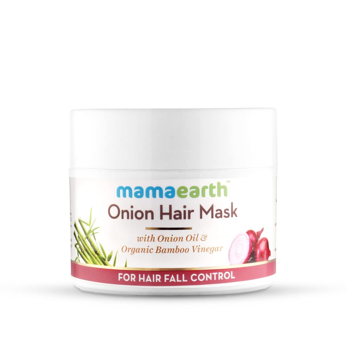 Mamaearth's Onion Hair Mask with Organic Bamboo Vinegar 200ml