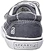 Sperry Halyard Hook & Loop Boat Shoe (Toddler/Little Kid),Navy Saltwash Canvas,11 M US Little Kid