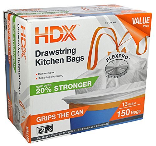 HDX 13-Gallon Trash Bags - Image 2