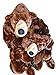 Brown-bear halloween costume-s, for adult-s, unisex, women-s, men-s, couple-s, grizzly fancy dress-up, beast, wild- animal outfit-s, F67 Size: XL