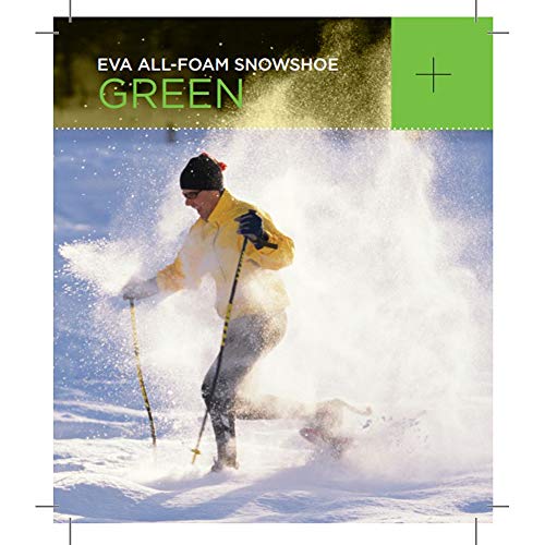 Crescent Moon EVA All-Foam Snowshoes (Green | Icespikes) - Thumbnail 2