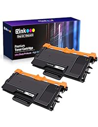 E-Z Cartucho de tóner compatible de repuesto para Brother TN850 TN 850 TN820 TN 820 (2 negro) uso con HLL5100DN HLL5200DWT HLL6200DW HLL6200DWT HLL6300DW MFCL5700DW MFCL5800DW MFCL5900DW DCPL5500D, 2 negro