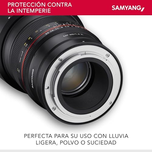 SA3702 - Objetivo MF para cámara Nikon Z (85 mm, F1.4) negro