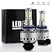 Syneticusa H11/H9/H8 LED Low Beam Headlight Conversion Kit Fog Light Bulbs 100W 10000LM 6000K White