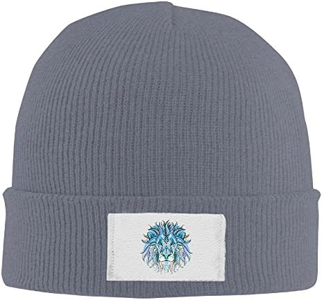 Kzjsr Cap Lion Rasta Hair Women's Slouchy Beanie Pompoms Chunky Lined Knitting Beanie Skull Cap Unisex
