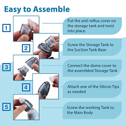 Baby Nasal Aspirator Electric Nose Suction Snot Booger Sucker Mucus
