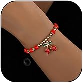 72ore Strawberry Bracelet Strawberry Dress Jewelry for Women Cute Strawberrys Accessories