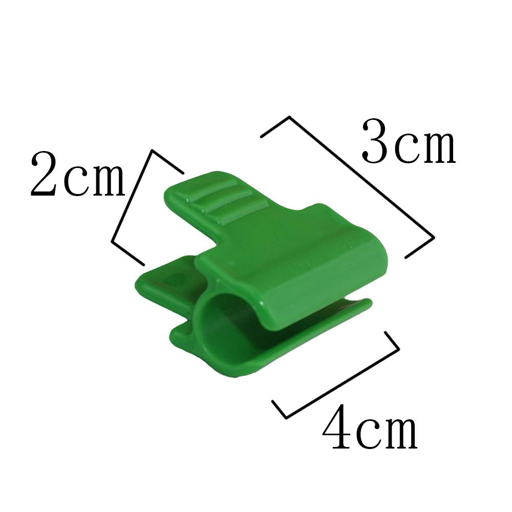 30 Pcs Greenhouse Pipe Clamp Shed Film Mesh Pole Clamp Plastic Shed