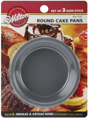 Wilton Mini Round Pans Std Silver