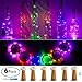 LoveNite Wine Bottle Lights with Cork Switch, 15 LED 8 Pack Battery Operated Mini Fairy Copper Wire Cork String Lights for Party Wedding Christmas Festival Decoration (Multicolor)