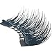 Magnetic Eyelashes For Natural Look | Premium Quality Reusable False Eyelashes | Best Fake Lashes Extension With No Glue Needed | Features Dual Magnets Design (4 Pieces)
