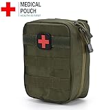 VGEBY1 First Aid Bag, Portable Medical Bag Patch Gift Trauma Kit Bag Emergency Pouch Survival Dry Backpack for Travel Camping Cycling