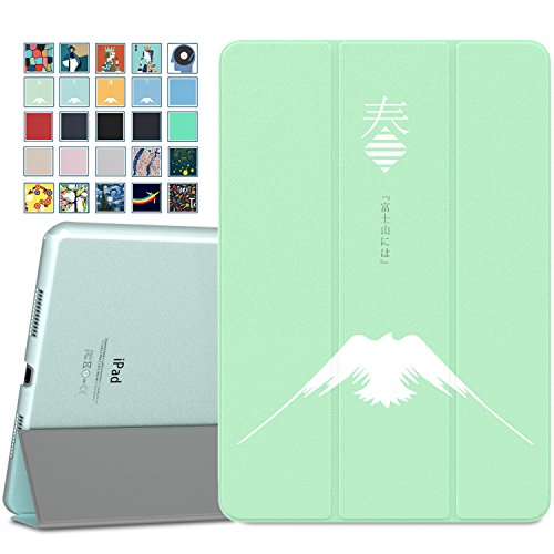 MoKo Case for iPad Pro 9.7 - Slim Lightweight Smart-shell Stand Cover with Translucent Frosted Back Protector for Apple iPad Pro 9.7 Inch 2016 Release Tablet, Candy GREEN (with Auto Wake/ Sleep)