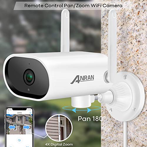 [8CH Expandable and Audio Recording] ANRAN All in One Wireless Security Camera System with 13\