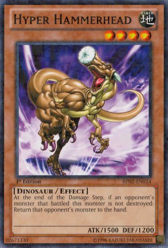Yu-Gi-Oh! - Hyper Hammerhead (BP02-EN024) - Battle Pack 2: War of the Giants - 1st Edition - Mosaic Rare