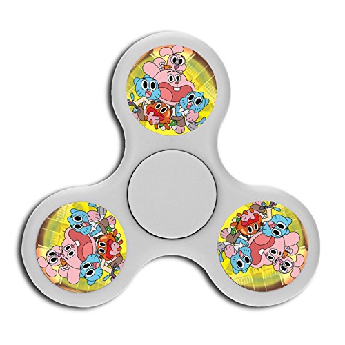 OXV Fidget Spinner Mini Gyro Finger Spinning Gumball-Amazing World High Speed Bearing ADHD Focus Anxiety Relief Stress Reducer Hand Toy Relax Double-faced Plastic