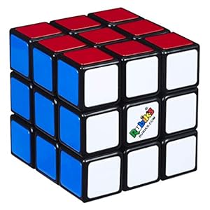 Rubik’s Hasbro Gaming Cube 3 x 3 Puzzle Game for Kids Ages 8 and Up