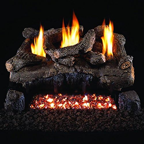 Amazon Com Peterson Real Fyre 24 Inch Evening Fyre Log Set With