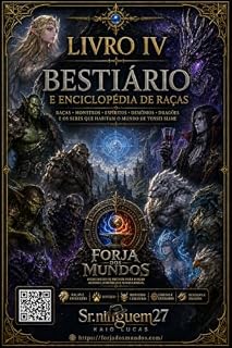 Livro Crônicas do Slime Ascendente - Bestiário e Enciclopédia de Raças: Monstros, Raças, Dragões, Demônios, Espíritos e Evoluções para Campanhas de RPG