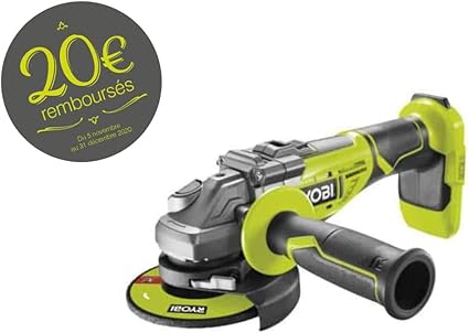 Meuleuse D Angle Brushless Ryobi 18v Oneplus Sans Batterie Ni Chargeur R18ag7 0 Amazon Fr Bricolage