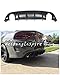 WeifangInspire Fits 2015-2019 Dodge Charger SRT New Rear Bumper Diffuser OE Style PP Splitter
