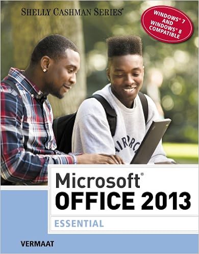 Microsoft Office 2013 Essential Shelly Cashman Series