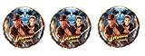 3 Indiana Jones Mylar Balloons - Multipack of 3 Round 18